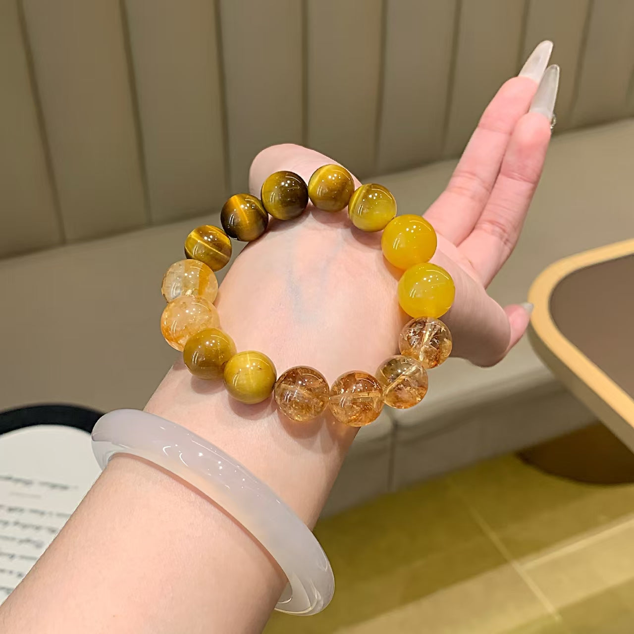Tiger Eye Crystal Bracelet