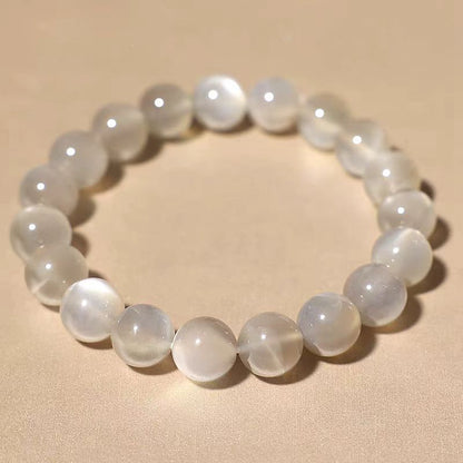 White Moon Cat's Eye Crystal