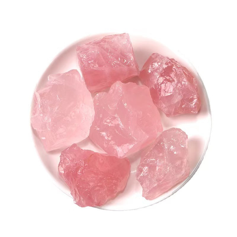 Raw Rose Quartz Chunks