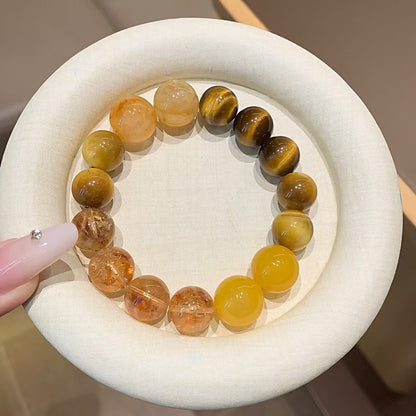 Tiger Eye Crystal Bracelet