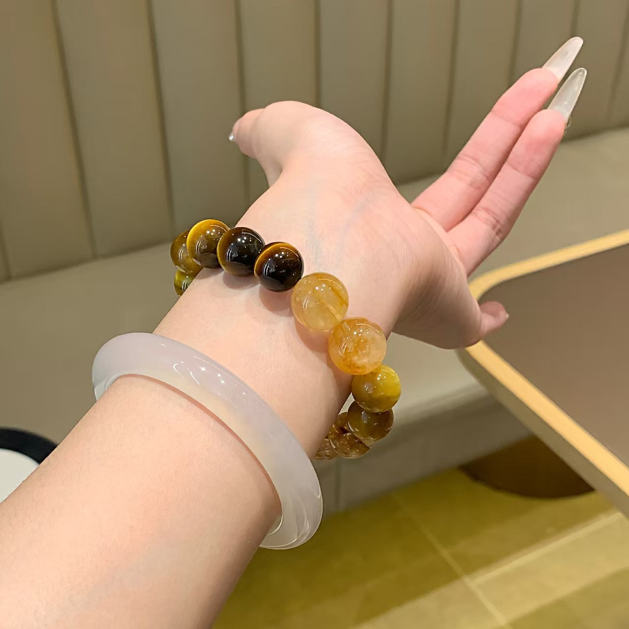 Tiger Eye Crystal Bracelet