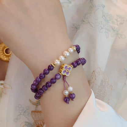 Natural Charoite Bracelet