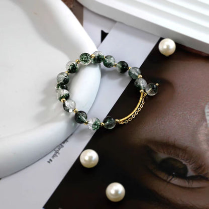 Moss Agate Harmony Bracelet