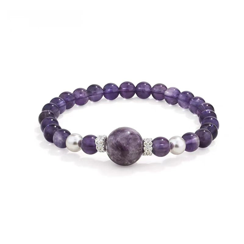 Delicate Amethyst Calm Bracelet