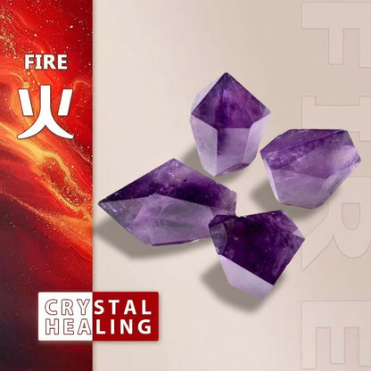 Natural Amethyst Tower Point