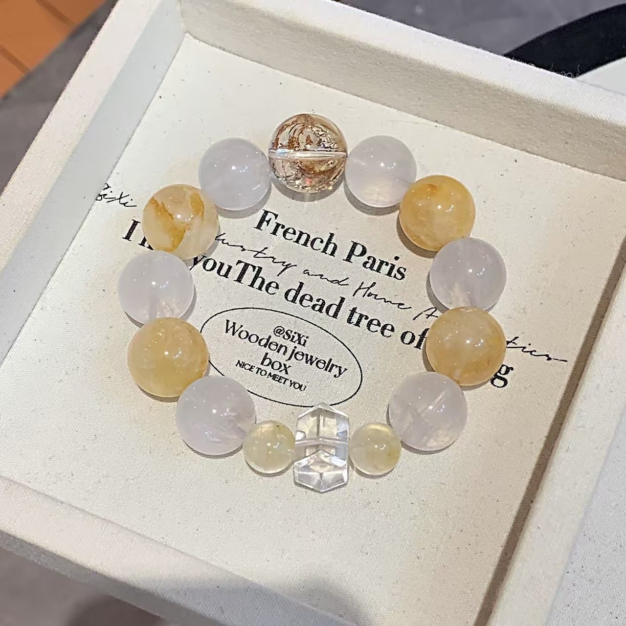 Golden Quartz Abundance Bracelet