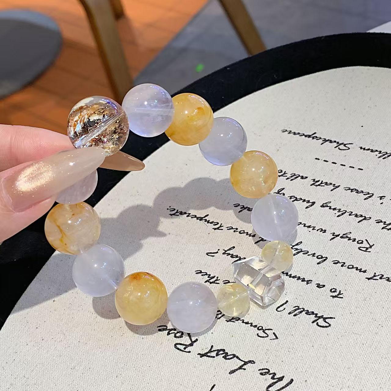Golden Quartz Abundance Bracelet