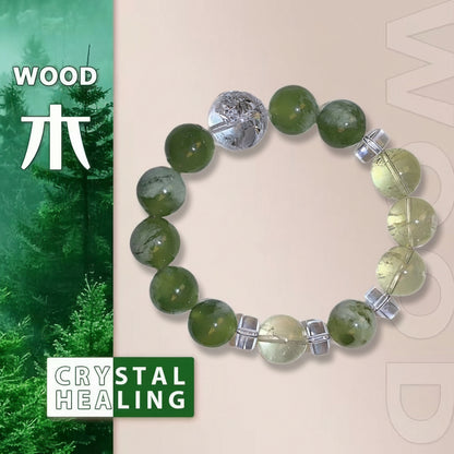 Green Jade  Bracelet (8mm)
