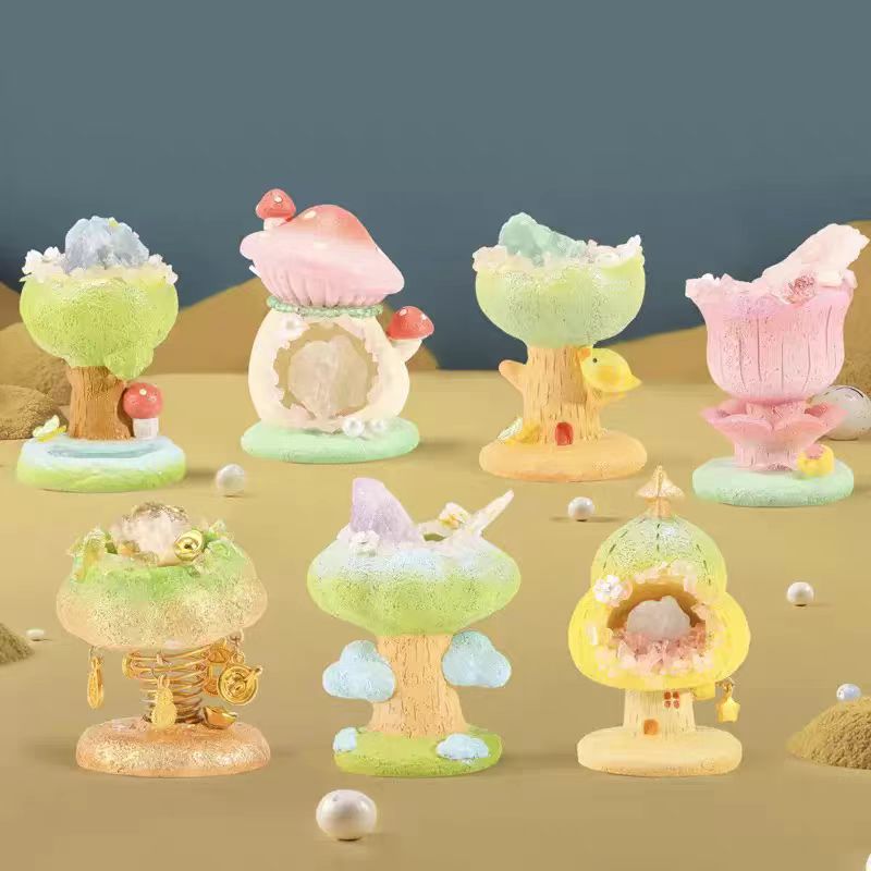 🌈Crystal Spirit Tree – DIY Secret Box (6 Designs + 1 Secret)