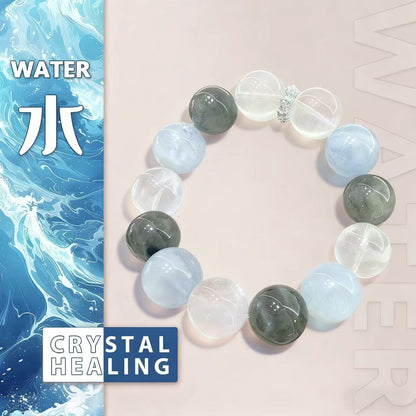 Sea Breeze Aquamarine Crystal Bracelet