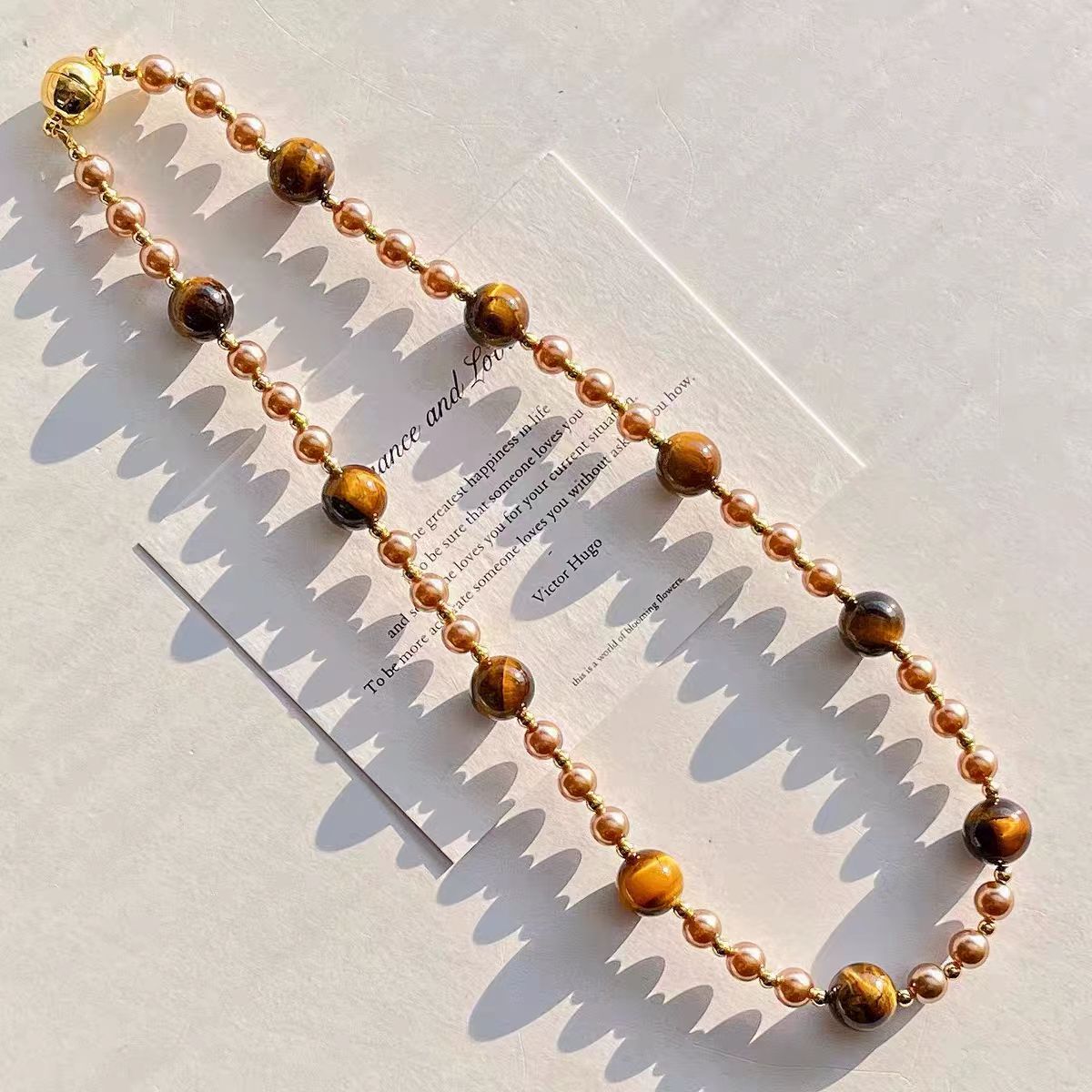 Golden Tiger Eye Energy Necklace