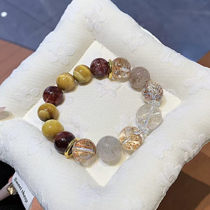 Golden Fire Rutilated Quartz Bracelet
