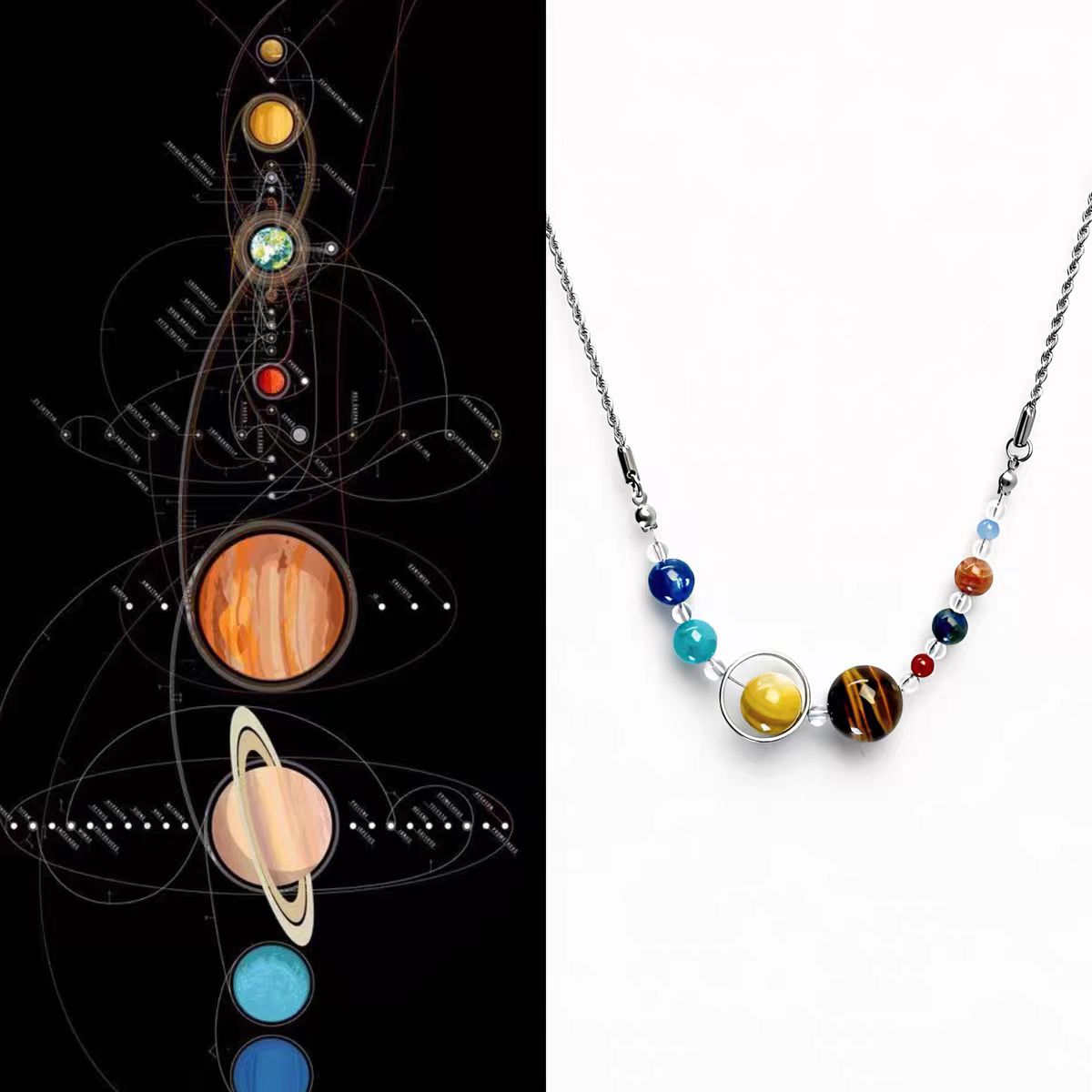 crystal necklace 