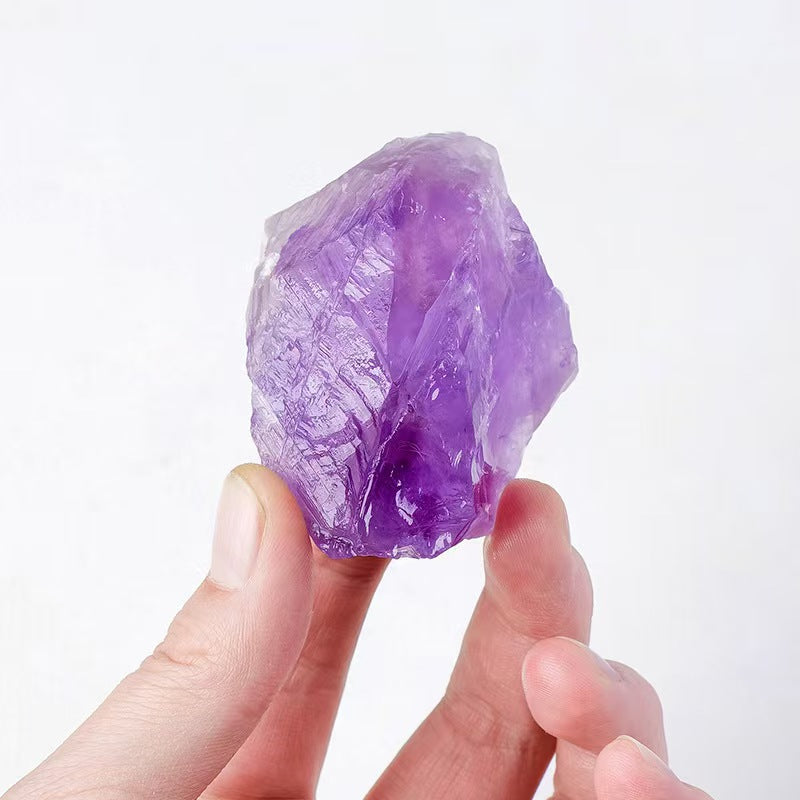 Raw Amethyst Stones for Decor, Cleansing & Diffuser Use