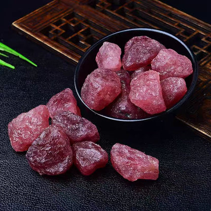 Natural Strawberry Quartz Raw Crystal