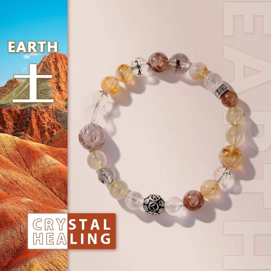 Five Elements Crystal Harmony Bracelet
