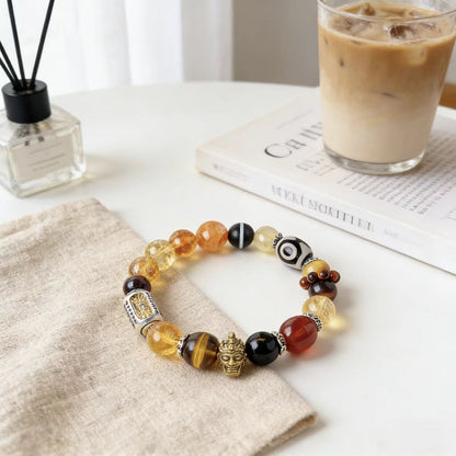 Tiger’s Eye Crystal Bracelet