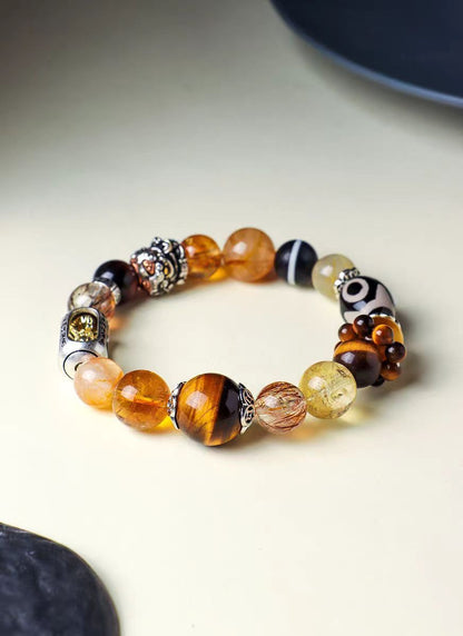 Tiger’s Eye Crystal Bracelet