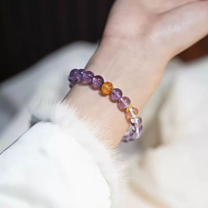 Amethyst Aura Bracelet