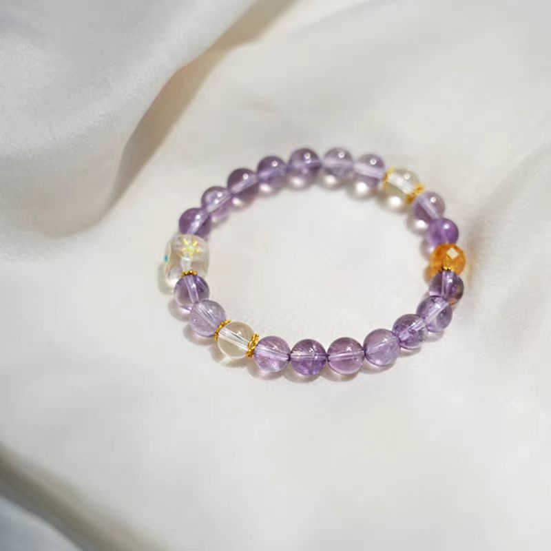 Amethyst Aura Bracelet