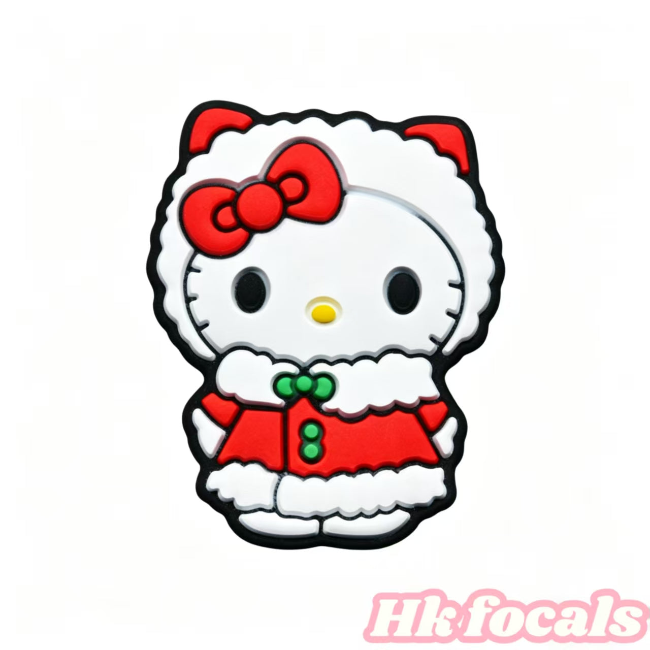 Kawaii Cartoon Kitty Silicone Focal Beads 🐱 | DIY Pacifier Clips, Keychains & Jewelry Making Supplies (Mixed Designs)20 pcs