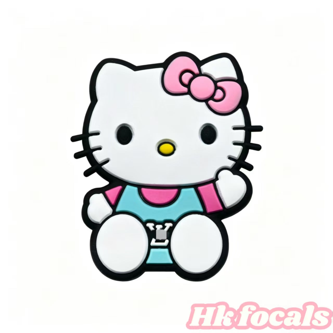 Kawaii Cartoon Kitty Silicone Focal Beads 🐱 | DIY Pacifier Clips, Keychains & Jewelry Making Supplies (Mixed Designs)20 pcs