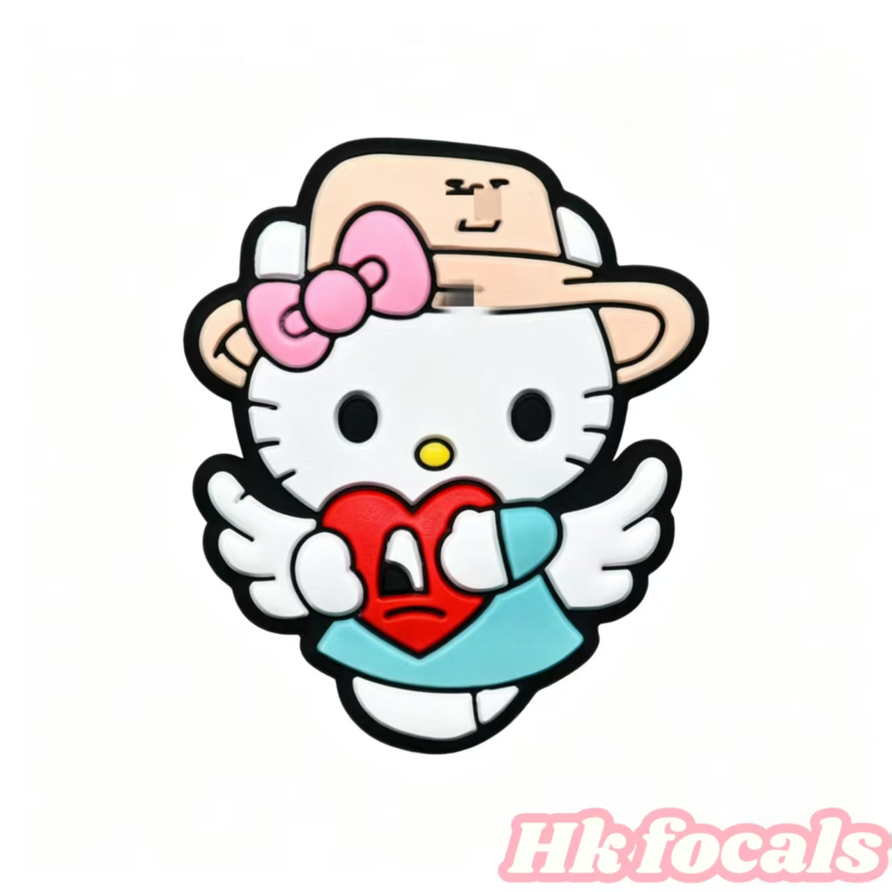 Kawaii Cartoon Kitty Silicone Focal Beads 🐱 | DIY Pacifier Clips, Keychains & Jewelry Making Supplies (Mixed Designs)20 pcs