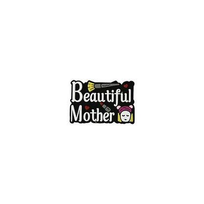 New Silicone Mother's Day Beads – 30mm Focal Drop Resin Beads for DIY Jewelry, Pens, Keychains & Craft Supplies