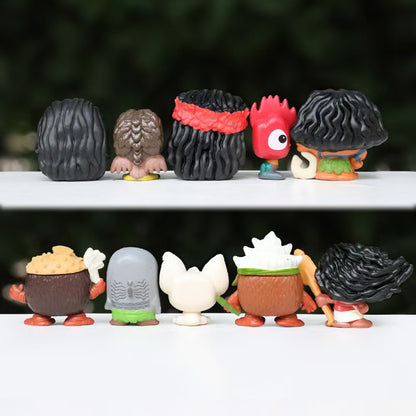 Tropical Princess Figurine Set 🌺 Cute Island Girl Collectible Toys | Car Dashboard Decor, Cake Toppers ，Pen Toppers & Desk Display (10 Designs)