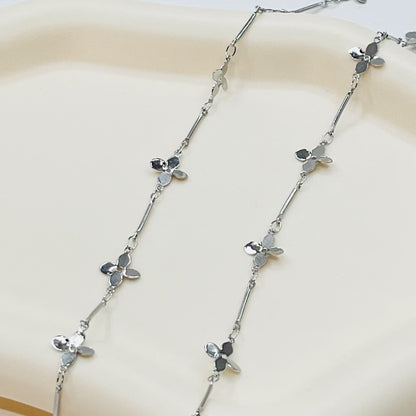 Delicate Charm Link Chain – Star, Cross & Clover (1meter)