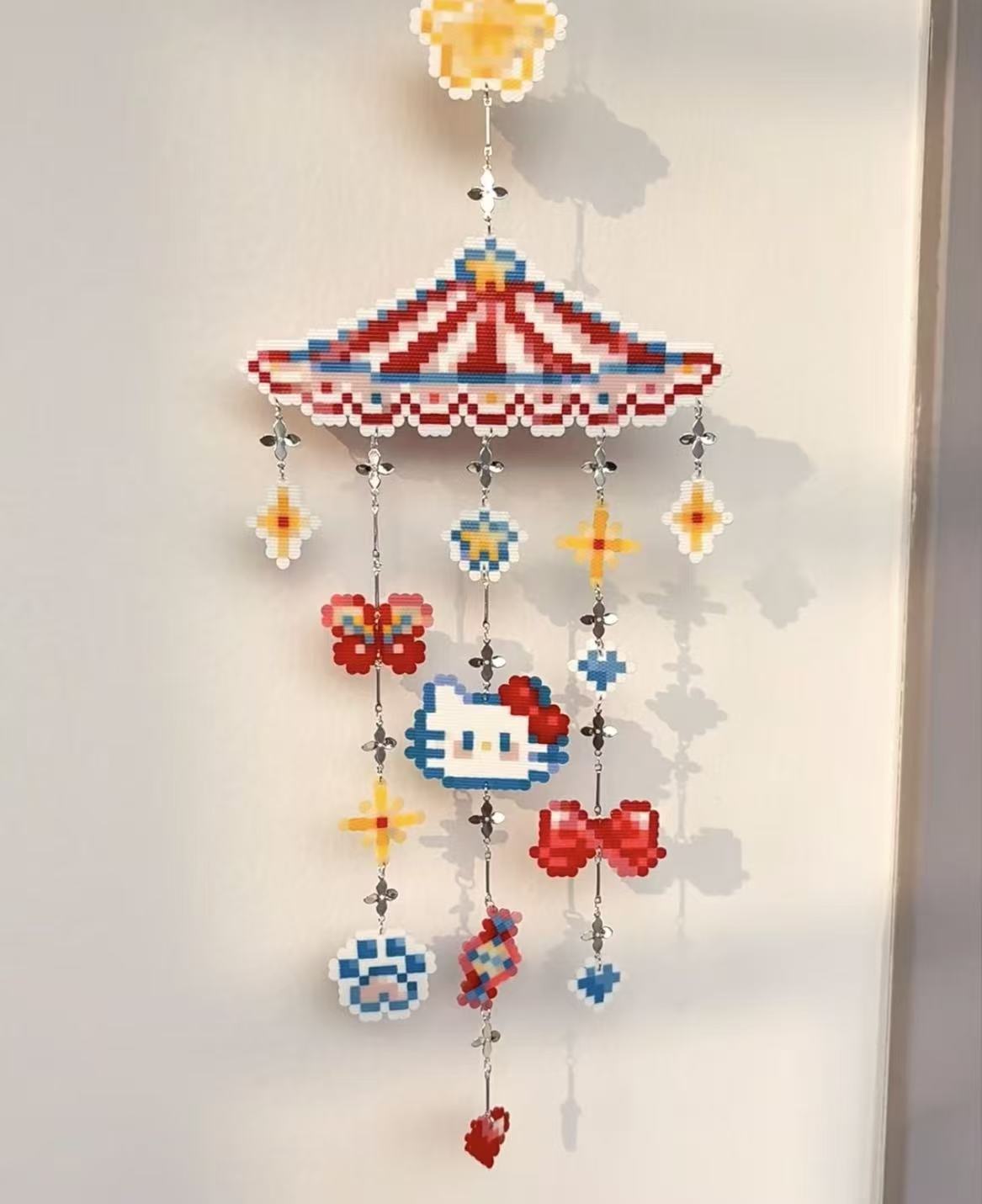 Delicate Charm Link Chain – Star, Cross & Clover (1meter)
