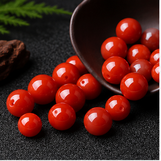 Natural Red Agate Loose Beads