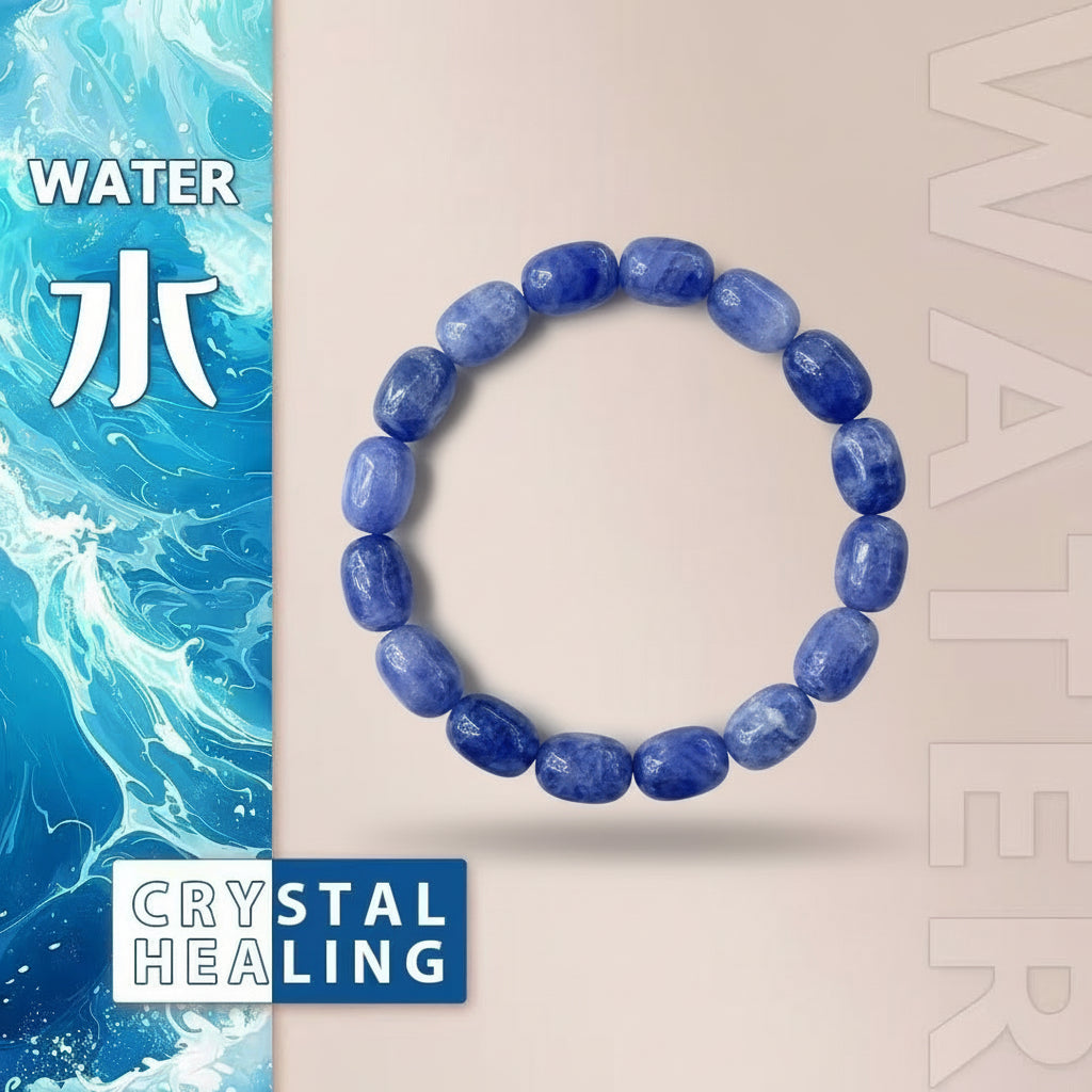 Raw Kyanite Crystal Bracelet