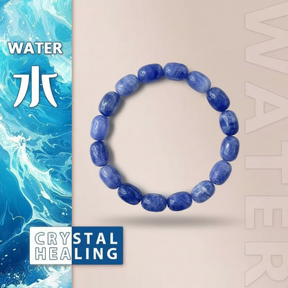 Raw Kyanite Crystal Bracelet