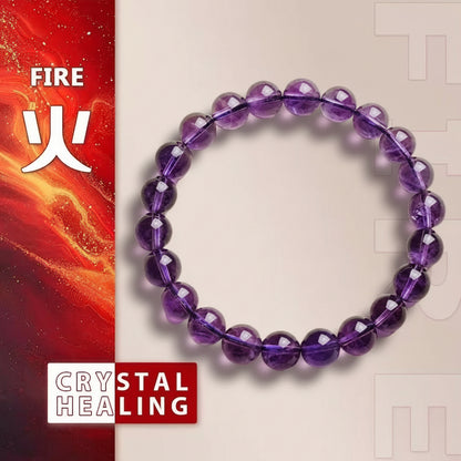 Amethyst Crystal Bracelet