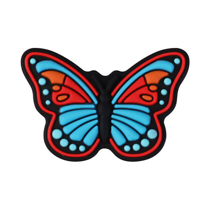Butterfly Silicone Beads for Kids DIY Jewelry Making – Colorful Insect Focal Beads for Bracelets, Crafts & Accessories（20pcs)