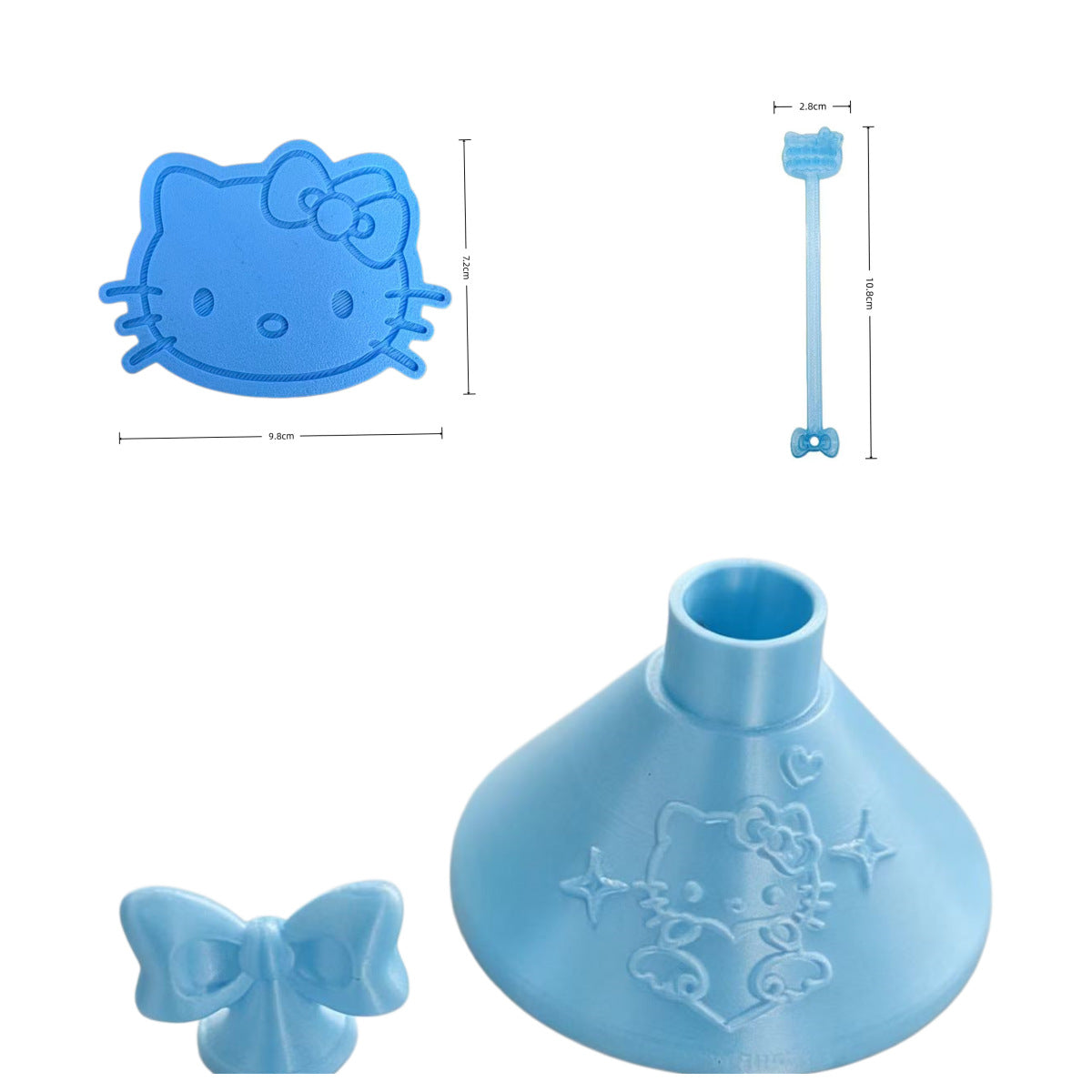 Kawaii Kitty Fuse Beads Tool Kit – Cute DIY Craft Set & Gift for Girls