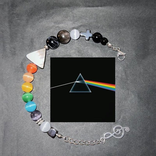 Prism Rainbow Charm Bracelet — Adjustable Chain
