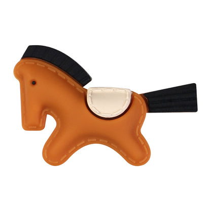 Cute Pony 3D Silicone Beads – Kawaii Horse Charms for DIY Jewelry, Beaded Pens & Accessories（20pcs)