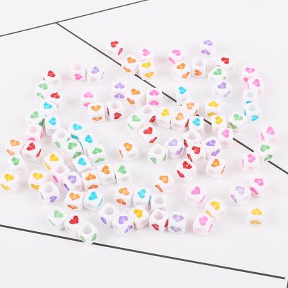 Square Acrylic Letter & Number Beads | SoulstoneHouse