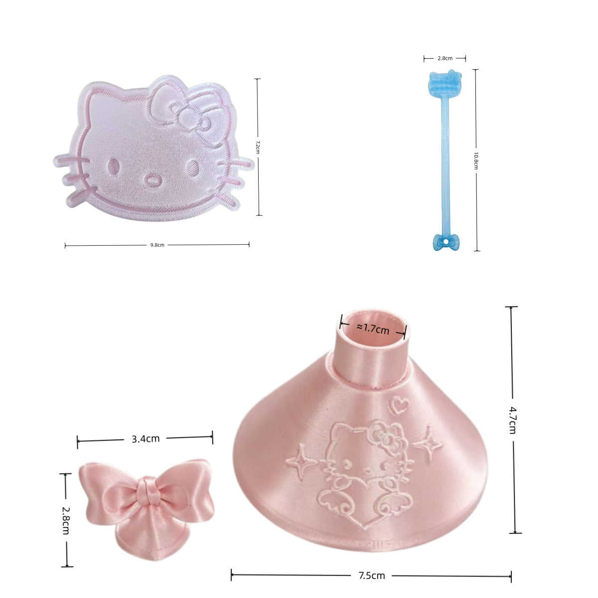 Kawaii Kitty Fuse Beads Tool Kit – Cute DIY Craft Set & Gift for Girls