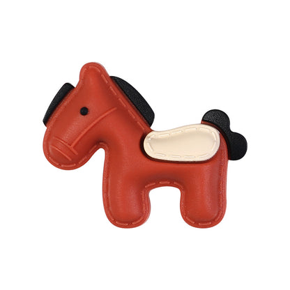 Cute Pony 3D Silicone Beads – Kawaii Horse Charms for DIY Jewelry, Beaded Pens & Accessories（20pcs)