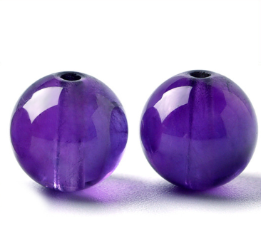 Amethyst Single Beads for DIY