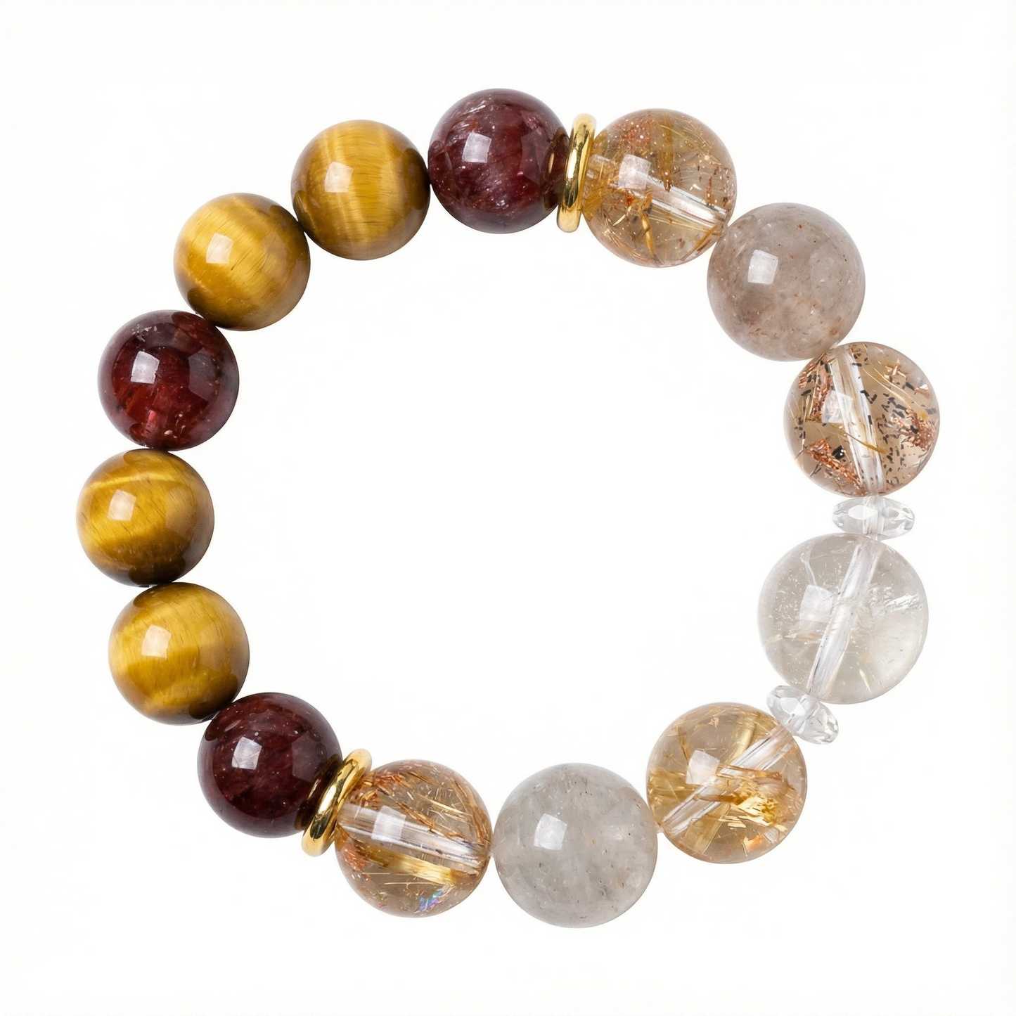 Golden Fire Rutilated Quartz Bracelet