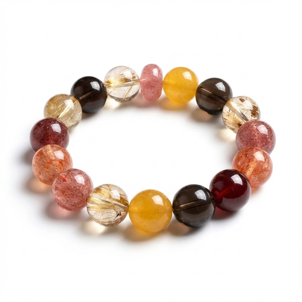 Strawberry Quartz Bracelet (8mm)